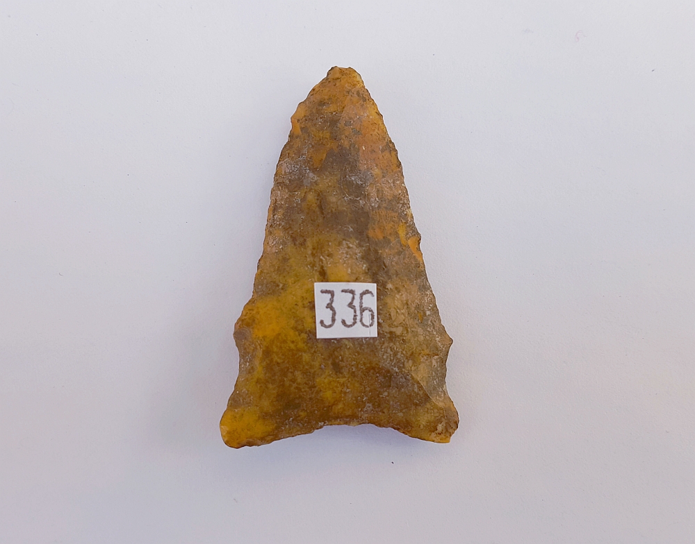 Fl. Osceola-Greenbriar type arrowhead w/COA! | Fossils & Artifacts for Sale | Paleo Enterprises | Fossils & Artifacts for Sale