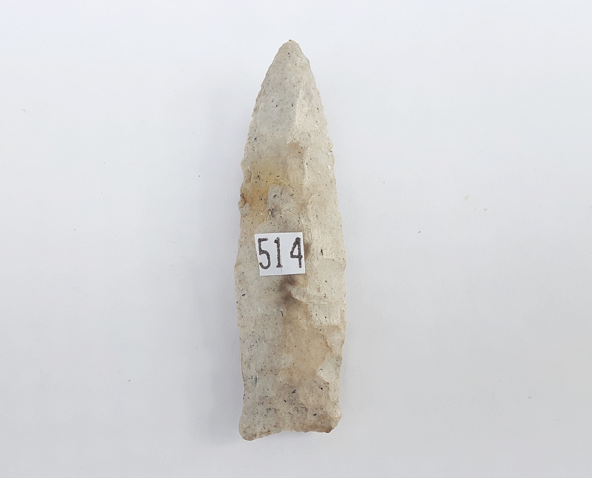 Fl. Beaver Lake type arrowhead w/COA! | Fossils & Artifacts for Sale | Paleo Enterprises | Fossils & Artifacts for Sale