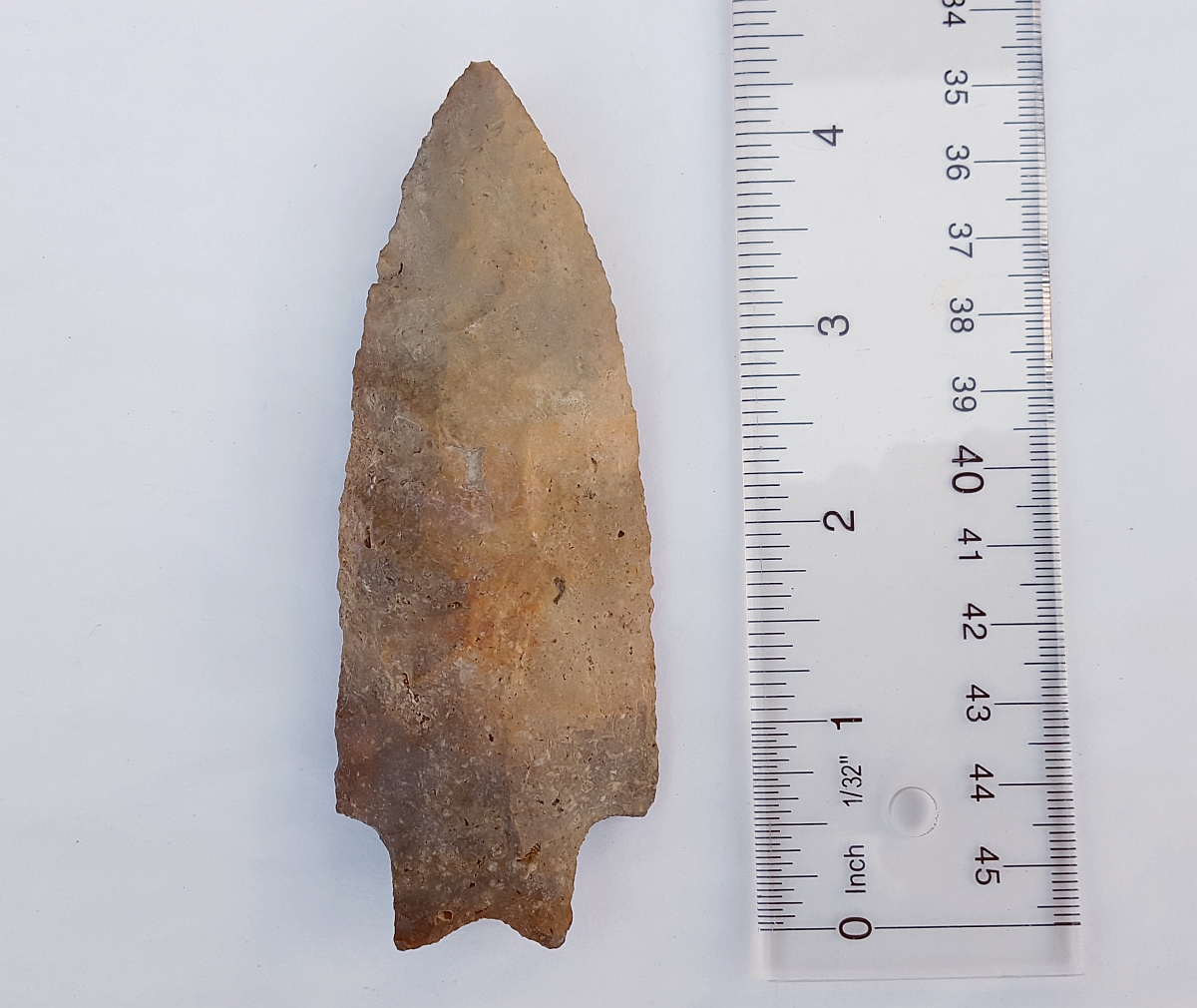 Fl. Savannah River type arrowhead, LARGE BLADE! | Fossils & Artifacts for Sale | Paleo Enterprises | Fossils & Artifacts for Sale