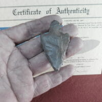 Waubesa  Fine Artifact COA | Fossils & Artifacts for Sale | Paleo Enterprises | Fossils & Artifacts for Sale