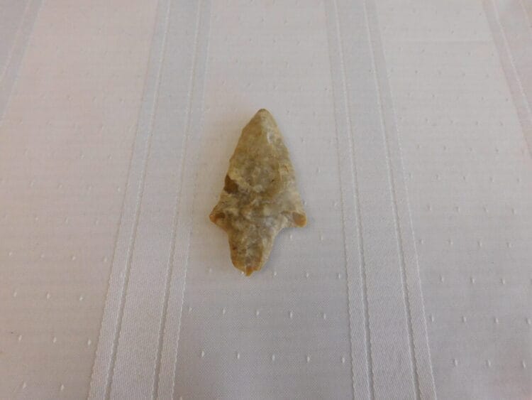 Marion type arrowhead | Fossils & Artifacts for Sale | Paleo Enterprises | Fossils & Artifacts for Sale