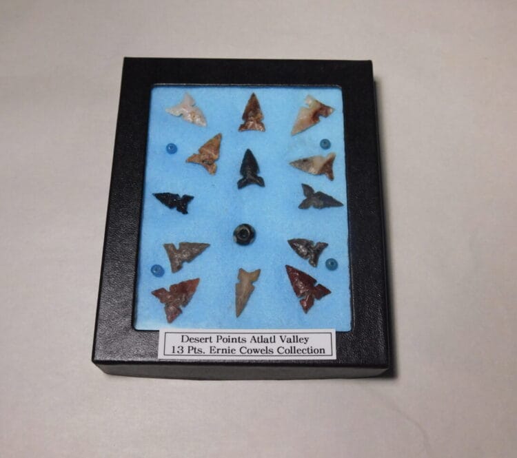 Authentic Ernie Cowles Collection 13 Desert Points - COA