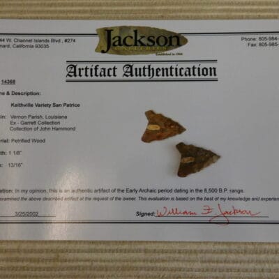 Authentic Keithville Variety San Patrice Point – COA
