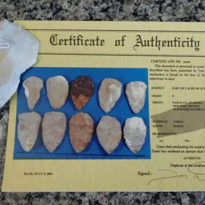 Authenticated Native American Blade – COA included