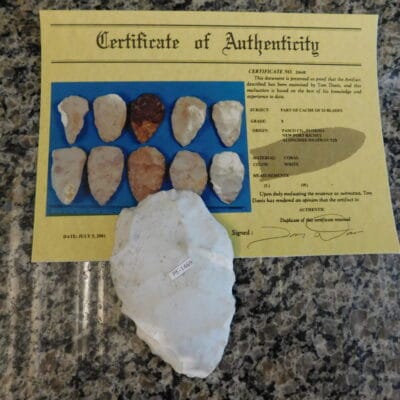 Authenticated Native American Blade – COA included