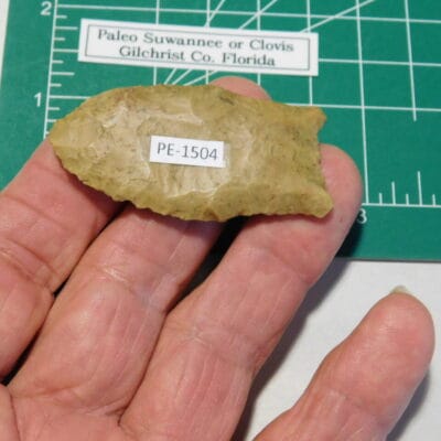 Fl. Suwanee / Clovis type Artifact COA